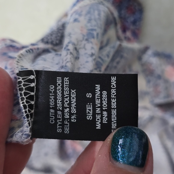 Ash & Violet Multicolor‎  Multi Pattern Dress Size Small - Picture 7 of 11